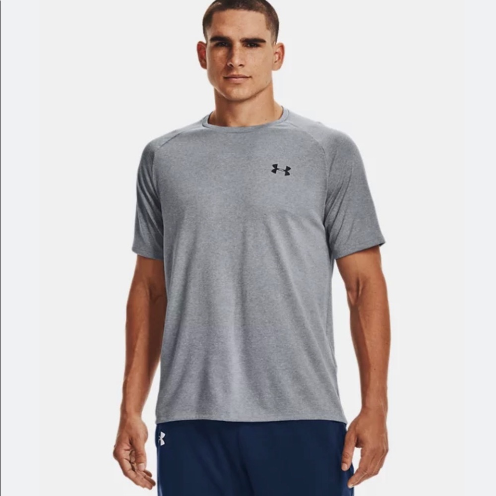Under Armour 2X short sleeve grays Men’s Tee Shirt